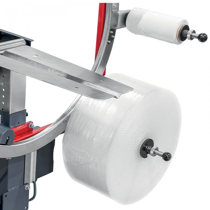 Dispenser Folie Cu Bule Pentru Masina De Ambalat Colete Model H/M/T, Utilizare Folie cu bule, Material Metal, Latime Folie 25...