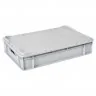Capac Pentru Euro Container, 600 x 400 x 30 mm Dimensiuni 600x400x30 mm, Material PP Natur, Compatibil Lada Plastic, Culoare ...