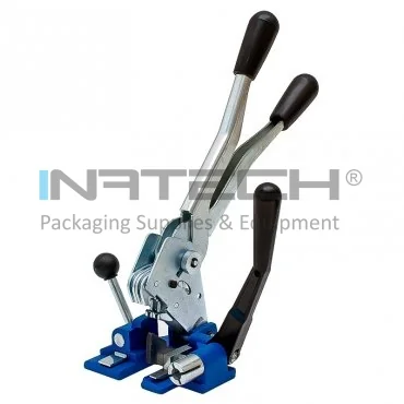 PP pántoló készülék 12/16 mm, kézi, pántvastagság 0,4–1 mm, pántszélesség 12–16 mm, kézi használat, pánt típusa: PP pánt, zárórendszer: préselés