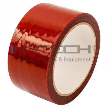 Banda Adeziva Sigiliu Latime Rola 50 mm, Lungime Rola 50 m, Grosime 50 my, Culoare Rosu