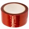 Banda Adeziva Sigiliu Latime Rola 50 mm, Lungime Rola 50 m, Grosime 50 my, Culoare Rosu-Benzi Adezive Pentru Ambalare