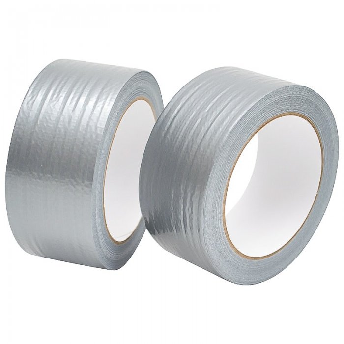 Banda Adeziva Duct Tape Silver Lungime 25 m, Adeziv Hot Melt, Latime Rola 48 mm, Culoare Argintiu-Benzi Adezive Uz Industrial