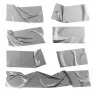 Banda Adeziva Duct Tape Silver Lungime 25 m, Adeziv Hot Melt, Latime Rola 48 mm, Culoare Argintiu-Benzi Adezive Uz Industrial