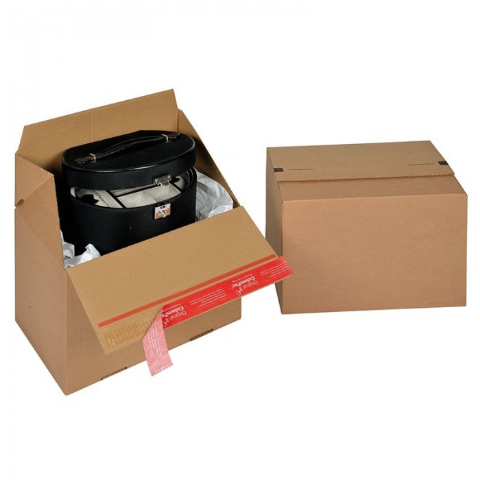 Cutii Carton Euro Cu Autosigilare ColomPac ®-Cutii Cu Autoformare