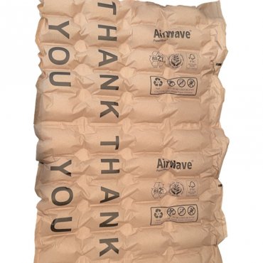 Perne De Aer Din Hartie Pentru Sistem AirBoy Nano4 Imprimare AirWave, Denumire Pernute void fill, Lungime Rola 300 m, Dimensiuni 100 X 210 mm, Material PaperWave-Bio 50 MY