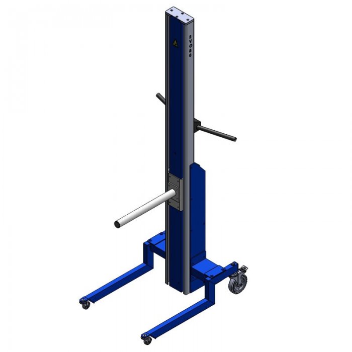 Elevator Mobil Cu Suport Tub Pentru Bobine 455 mm, Ø 42.4 mm-Echipamente De Ridicat Si Manipulat