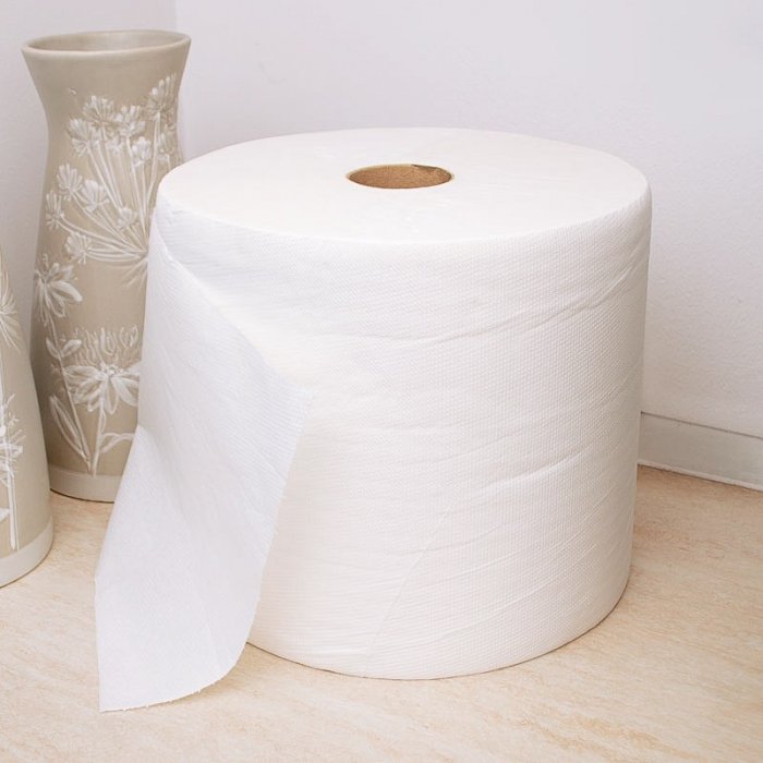 Prosop Hartie, Alb, 2 Straturi, Uz Casnic-Consumabile Hartie