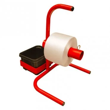 Carucior Banda PES Utilizare Manuala, Material Metal, Culoare Rosu