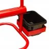 Carucior Banda PES Utilizare Manuala, Material Metal, Culoare Rosu-Folie Stretch, Legare Si Paletizare