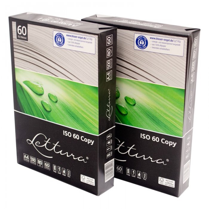 Hartie Copiator Reciclata A4 Lettura, 80g/mp, 500 coli/top Format A4, Denumire Lettura, Hartie Reciclata DA, Dimensiuni 210 x...