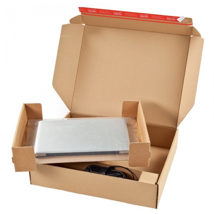 Cutii Cu Autosigilare ColomPac® Pentru Produse Electronice-Cutii Carton Cu Folie De Retentie