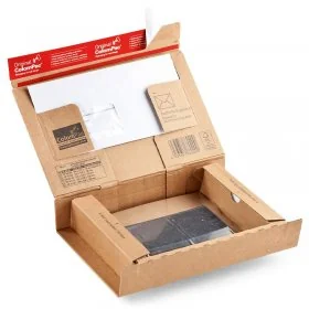 Cutie Din Carton Cu Folie De Retentie ColomPac®, 215 x 155 x 43 mm Dimensiune Interioara 215 x 155 x 43 mm, Dimensiune Exteri...