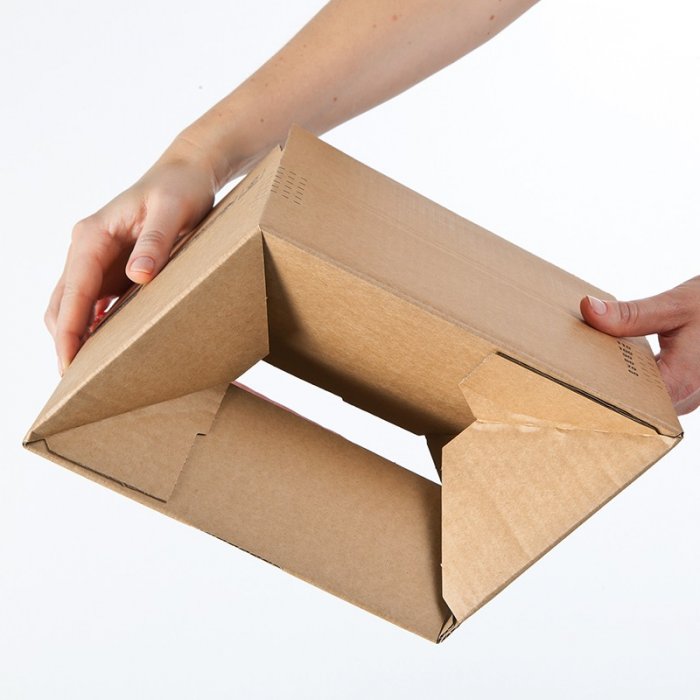 Cutie Din Carton Cu Folie De Retentie ColomPac®, 230 x 160 x 80 mm Dimensiune Interioara 230 x 160 x 80 mm, Dimensiune Exteri...