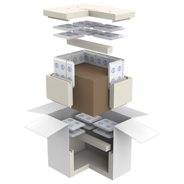 Cutii Termoizolante Pentru Expedieri In Conditii De Temperatura Controlata, Inghetat, -15°C-Cutii Termo Pentru Produse Congel...