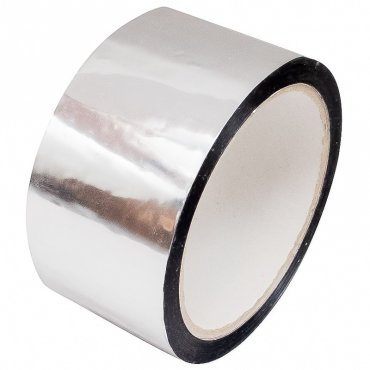 Banda Adeziva Aluminizata 50 mm x 50 m x 47 my Lungime 50 m, Adeziv Acrilic, Latime 50 mm, Grosime 47 my, Culoare Argintiu