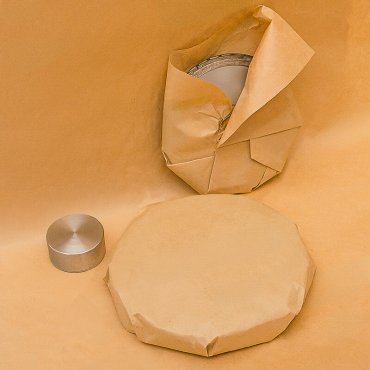 VCI korrózióvédő kraftpapír, hosszúság 250 m, szélesség 1 m, tekercs tömege 21 kg, natúr szín, tömeg 64 g/m2, tekercses kivitel