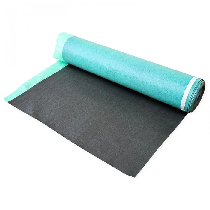 Folie Izolatie Parchet V-TECH Lungime 12 m, Latime 1000 mm, Grosime 3 mm, Culoare Verde-Folie Si Placa Polietilena Expandata PEE