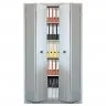 Dulap metalic CEHA, Gri, 120 x 42 x 195 cm Latime 1200 mm, Adancime 420 mm, Inaltime 1950 mm, Numar Polite 4, Greutate maxima...