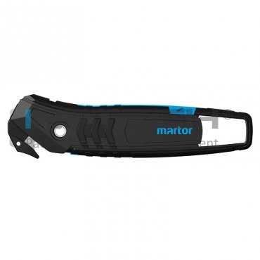 Cutter De Siguranta SECUMAX 350 MARTOR Lungime 154 mm, Latime 40 mm, Grosime 12 mm, Lama Metal, Culoare Negru, Suport Plastic