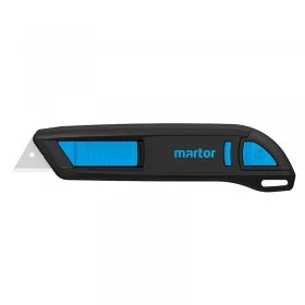 Cutter De Siguranta SECUNORM 300 MARTOR Lungime 143 mm, Latime 36 mm, Grosime 16 mm, Lama Metal, Culoare Negru, Suport Plasti...