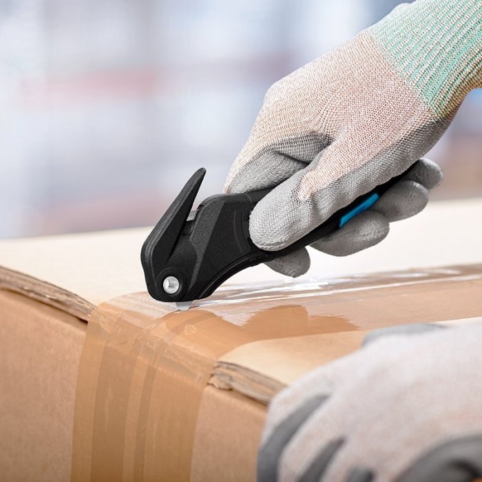 Cutter De Siguranta SECUMAX 320 MARTOR Lungime 158 mm, Latime 56 mm, Grosime 13 mm, Lama Metal, Culoare Negru, Suport Plastic...