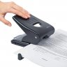 Perforator metalic Rapesco, 40 coli, negru Perforeaza pana la 40 de coli, Numar perforatii 2, Culoare Negru-Perforatoare