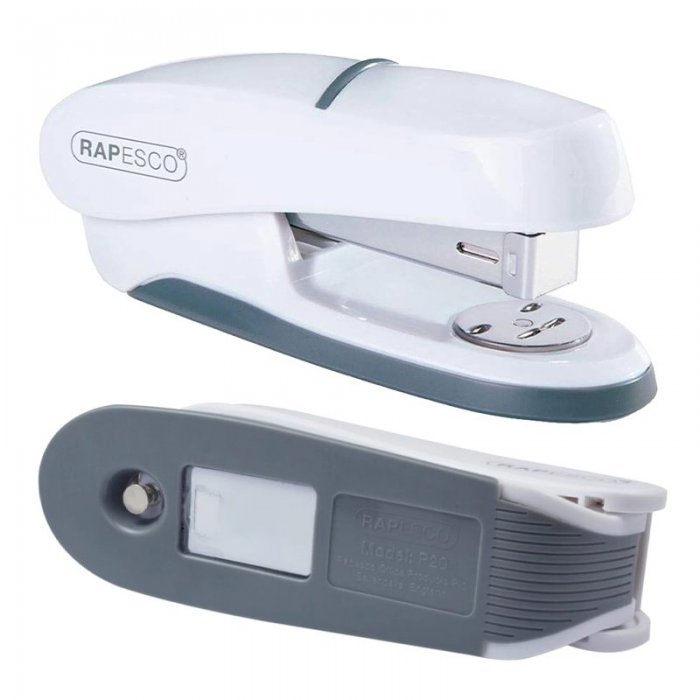 Set capsator Rapesco P20 + perforator Rapesco P30 Utilizeaza capse 24/6 mm sau 26/6 mm, Perforeaza pana la 30 de coli, Nr de ...