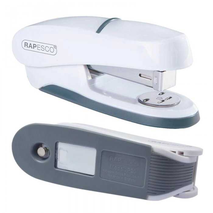 Set capsator Rapesco P20 + perforator Rapesco P30 Utilizeaza capse 24/6 mm sau 26/6 mm, Perforeaza pana la 30 de coli, Nr de ...