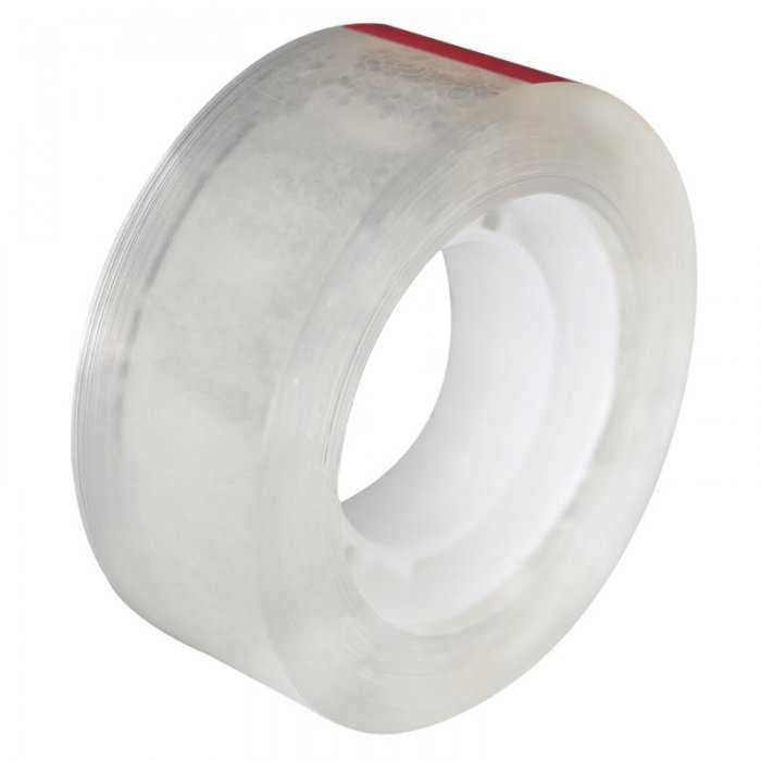 Banda Adeziva Transparenta 19mm x 30m Lungime 30 m, Latime 19 mm, Grosime 36 my, Culoare Transparent, Buc / Pachet 6-Birotica...