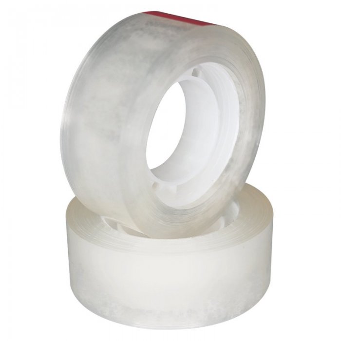 Banda Adeziva Transparenta 19mm x 30m Lungime 30 m, Latime 19 mm, Grosime 36 my, Culoare Transparent, Buc / Pachet 6-Birotica...