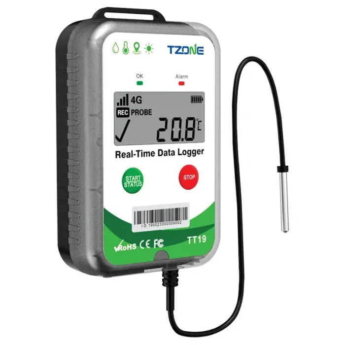 Termometru Digital TT19EX - Monitorizare Temperatura Dimensiuni 100 X 66 X 29 mm-Termometre Digitale Pentru Monitorizarea Tem...