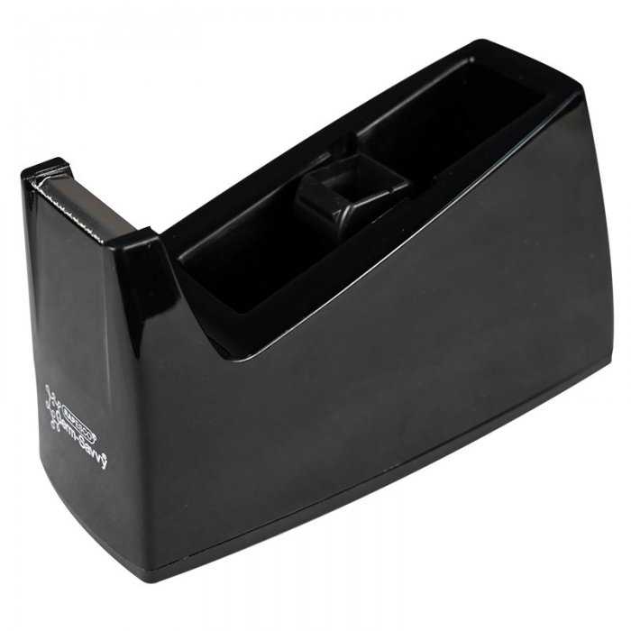 Dispenser cu Nisip pentru Banda Adeziva Rapesco, 19 mm x 33 m, Negru Latime Banda 19 mm, Utilizare Manuala, Lungimea maxima a...