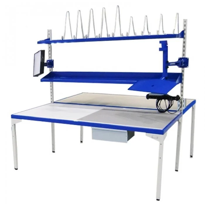 Statie Dubla De Ambalare LEGRO Pentru eCommerce, 160 x 85 cm Lungime 1600 mm, Latime 850 mm-Mese De Ambalat Profesionale