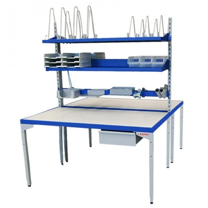 Statie Dubla De Ambalare LEGRO Pentru eCommerce, 160 x 85 cm Lungime 1600 mm, Latime 850 mm-Mese De Ambalat Profesionale