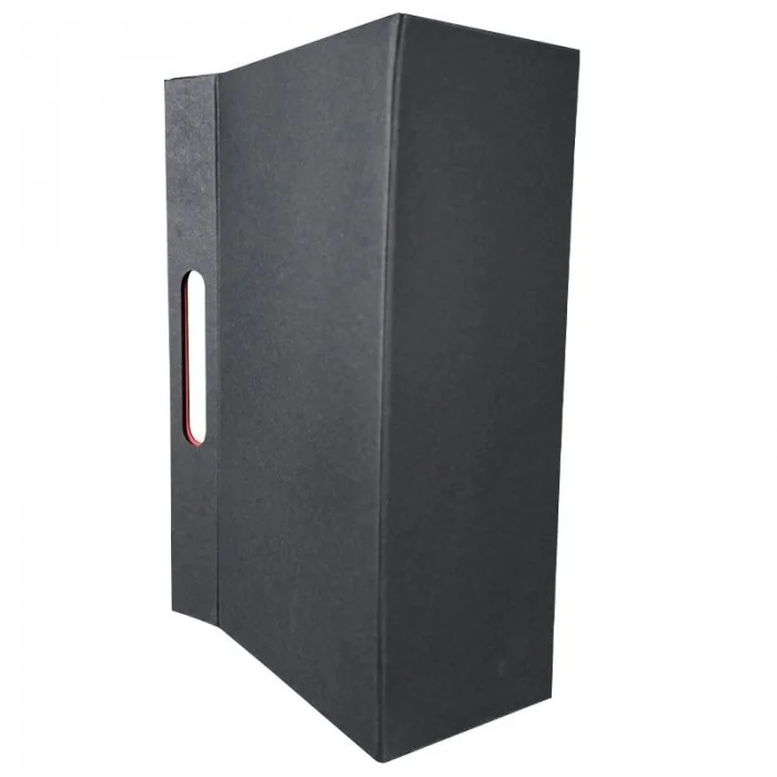 Cutie Pentru Cadouri, Mucava, Premium, 320 x 120 x 200 mm Lungime 317 mm, Latime 317 mm, Inaltime 50 mm, Culoare Negru, Tip C...