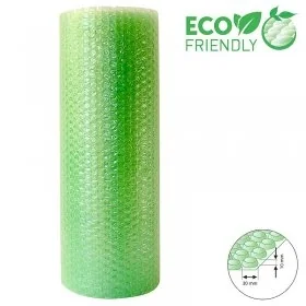 Folie Cu Bule Mari Eco Friendly Latime 400 mm, Lungime 25 m, Grosime 120 my, Culoare Verde-Folie Cu Bule De Aer Mari