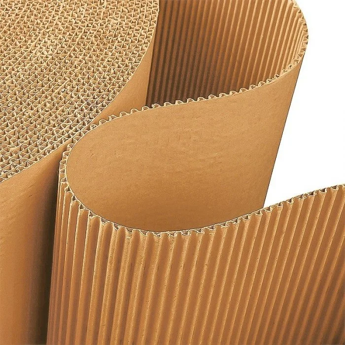 Rola Carton Ondulat Tip II (CO2) Lungime 23.8 m, Latime 1050 mm, Culoare Natur, Tip Carton CO2, Metri Patrati / Rola 25-Role ...