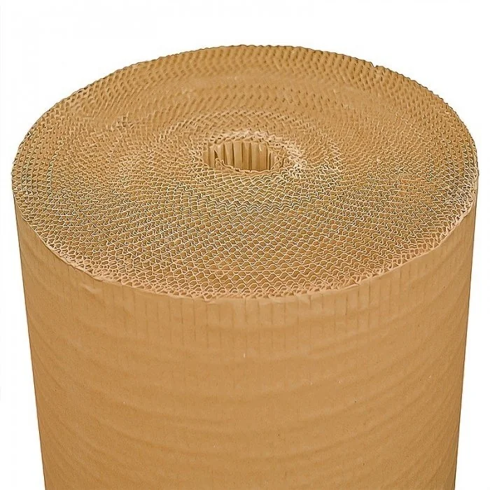 Rola Carton Ondulat Tip II (CO2) Lungime 15 m, Latime 500 mm, Culoare Natur, Tip Carton CO2, Metri Patrati / Rola 7.5-Role Di...