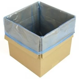 Saci Si Huse VCI Anticoroziune Latime 1275 mm, Inaltime 2000 mm, Pliu 2 x 435 mm, Grosime 80 my, Culoare Albastru, Buc / Pach...